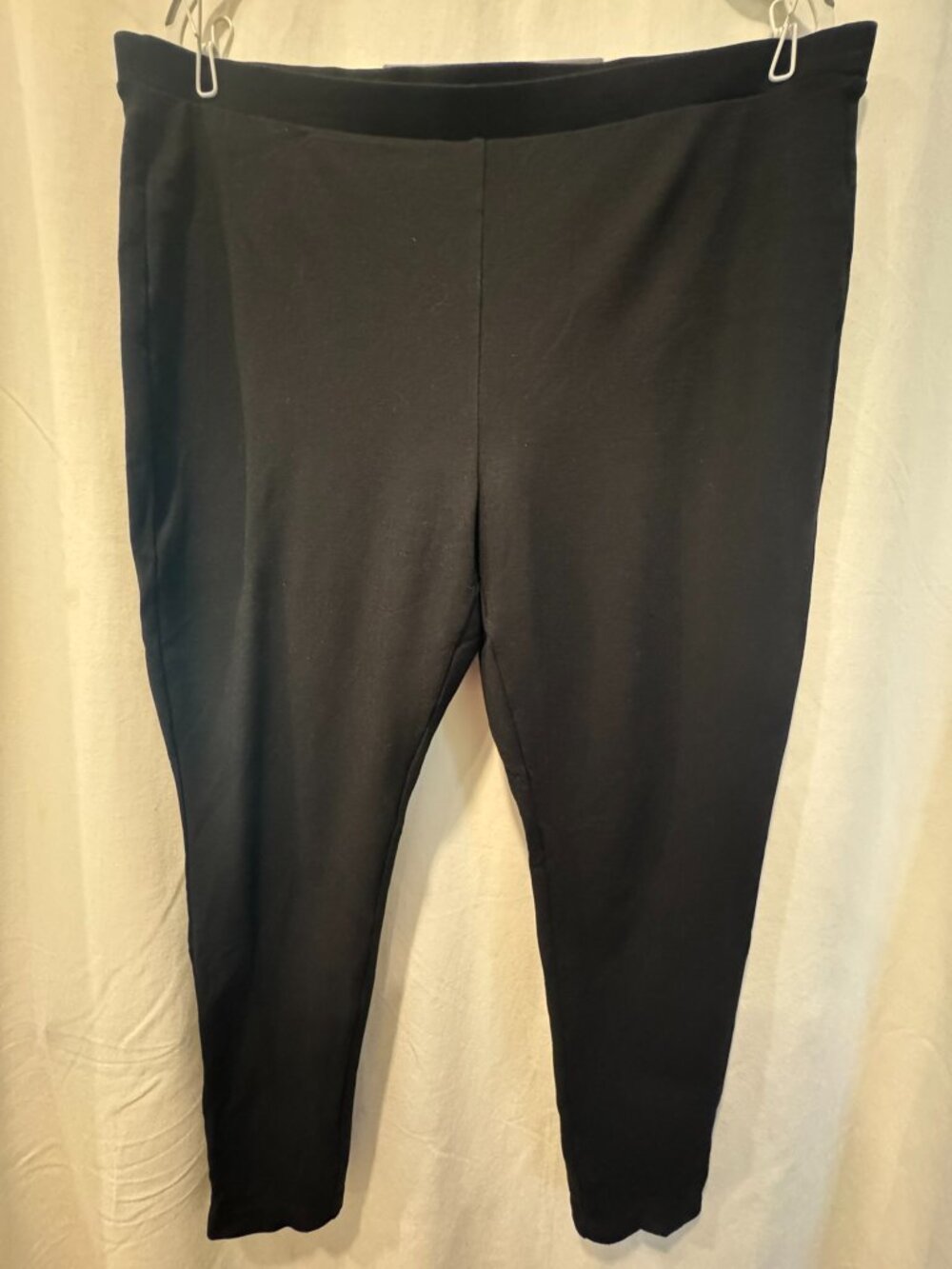 Chico's Fabulously Slimming Black Leggings, Size 3
